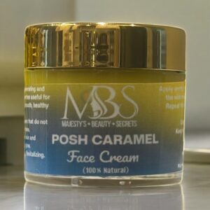 Posh Caramel Face Cream