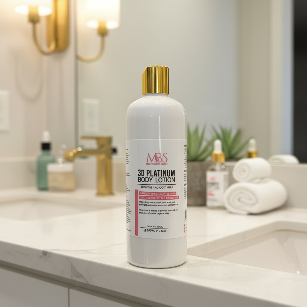 3D Platinum body lotion (500Ml)