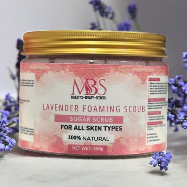 Lavender Foaming Scrub