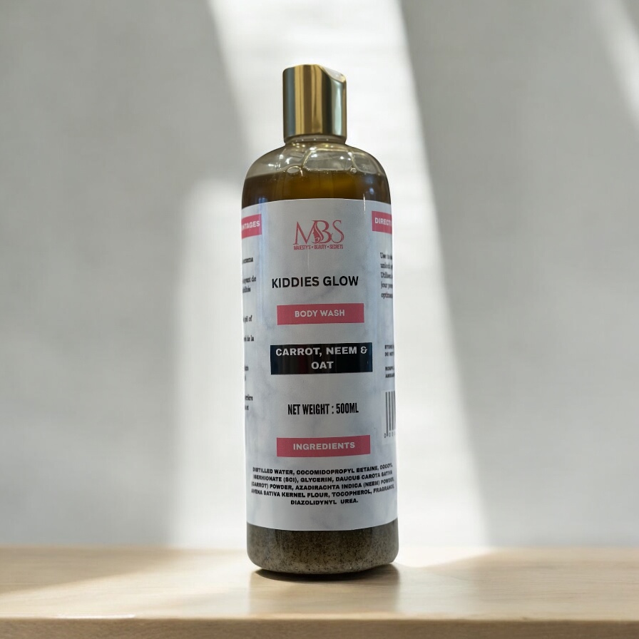 Kiddies glow body wash