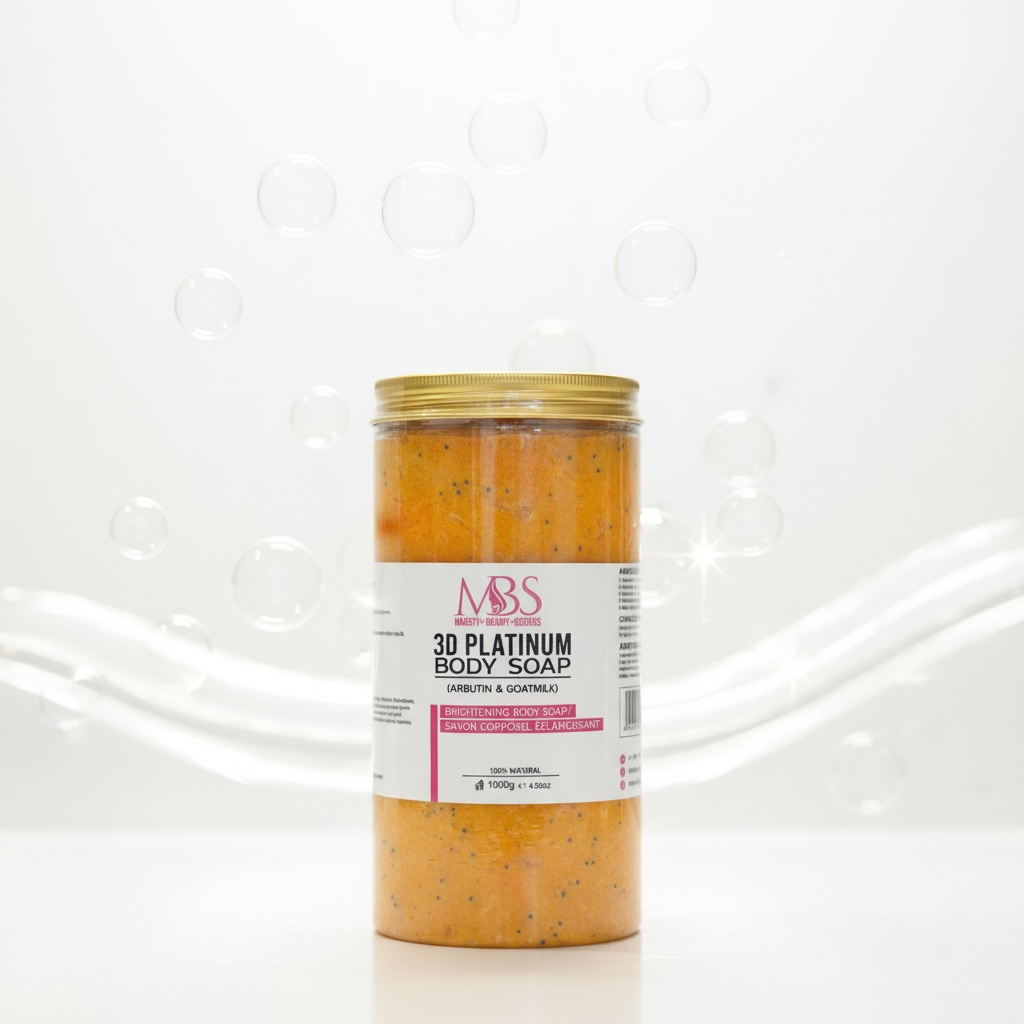 3D Platinum Body Soap (1000g)