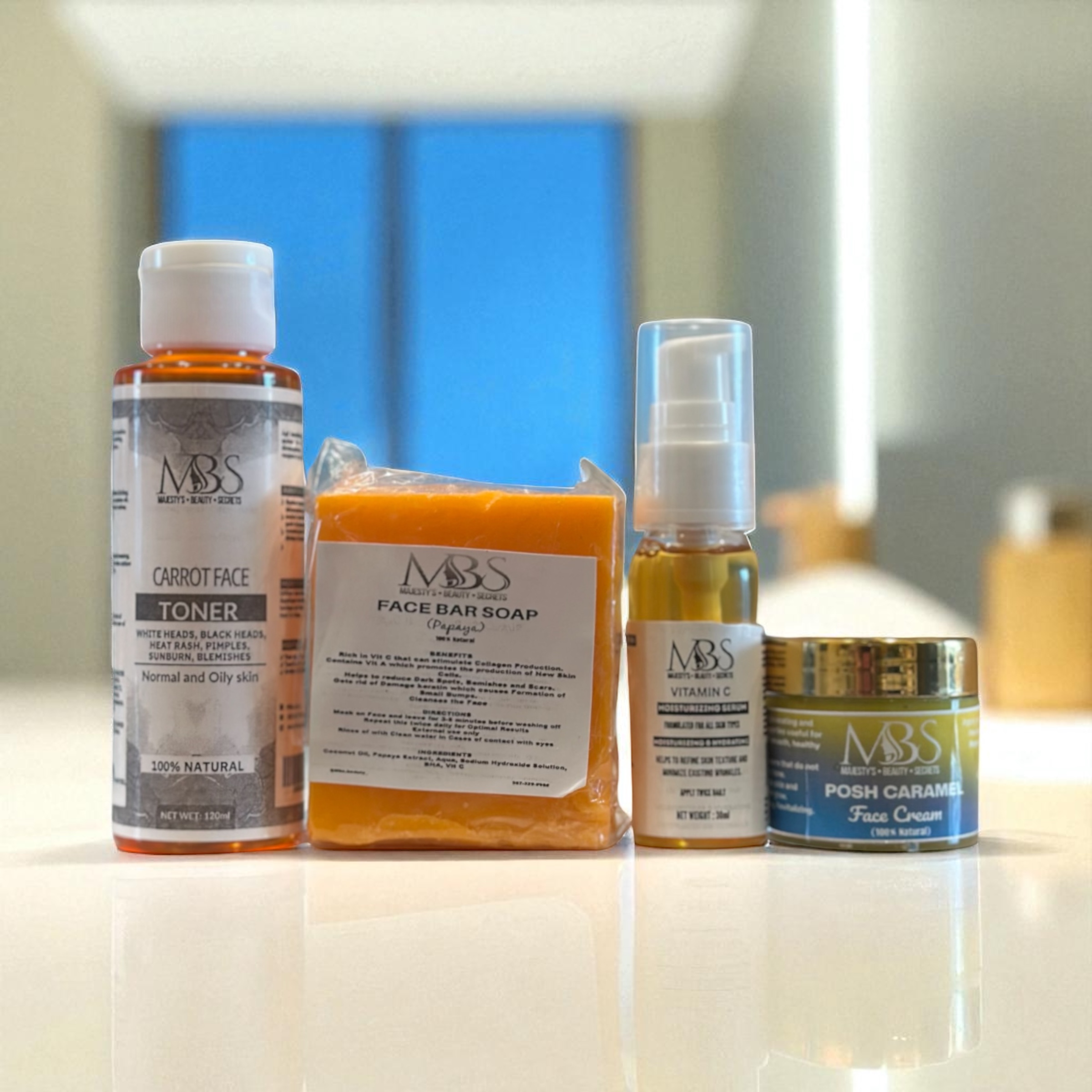 Posh Caramel Face Kit