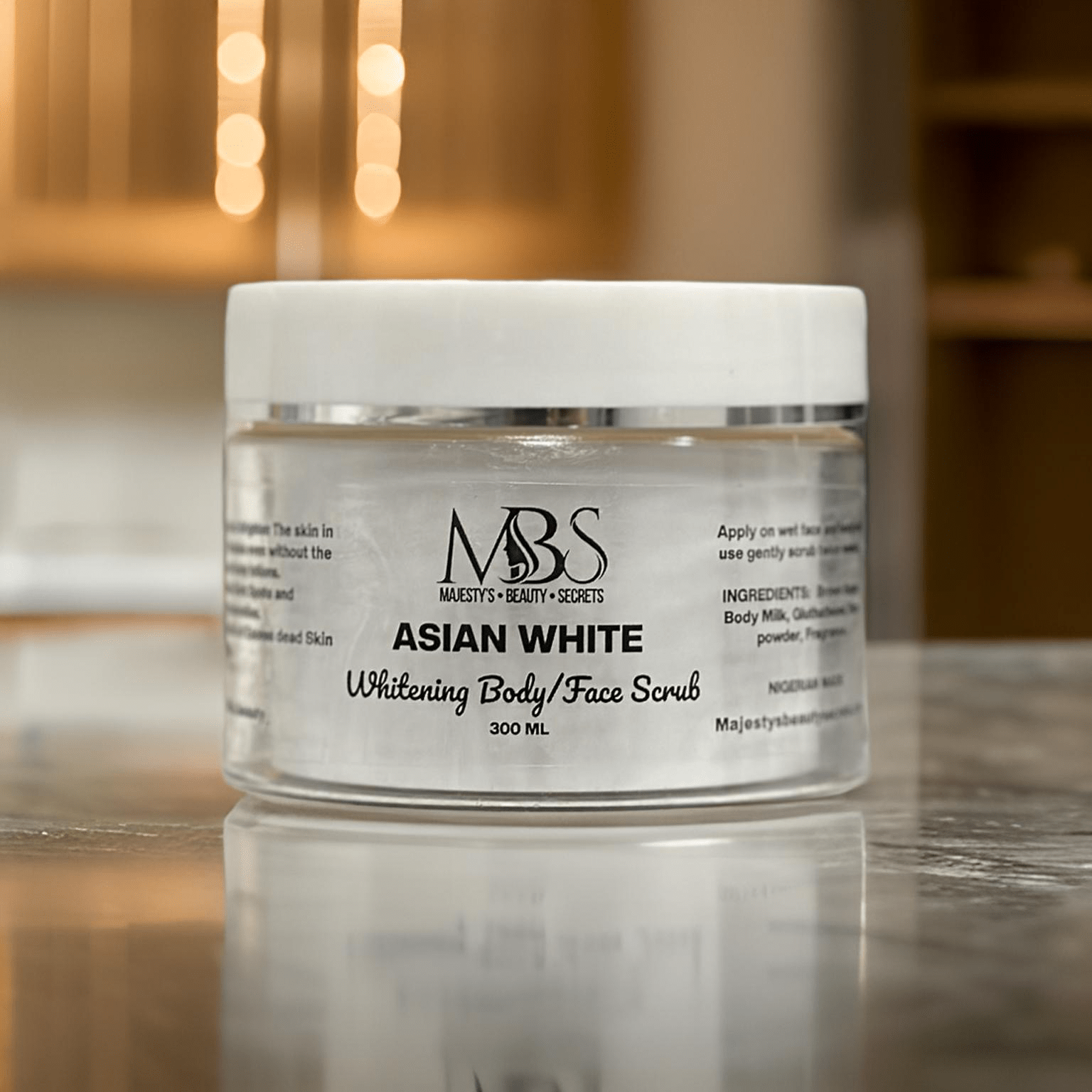 Asian White  Body/Face Scrub