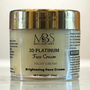 3D Platinum Face Cream