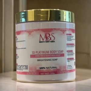 3D Platinum Body Soap (500g)