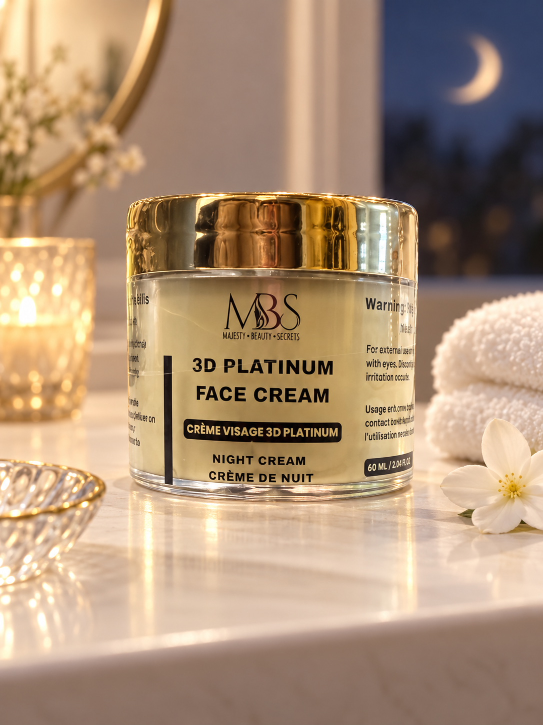 3D Platinum Face Cream (PRO ACTIVE))